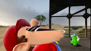 How it feels to chew 5 gum (SMG4 Mario)