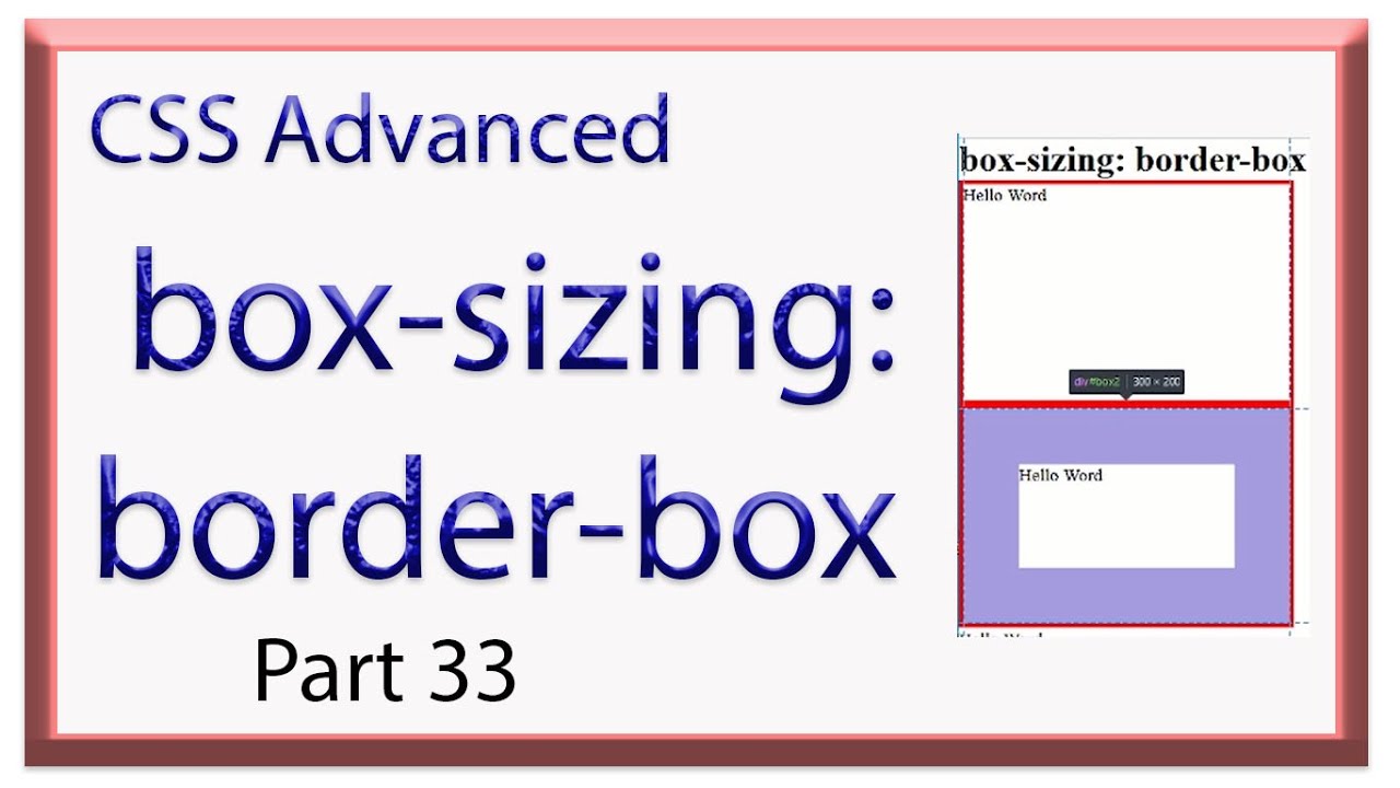 Border box css