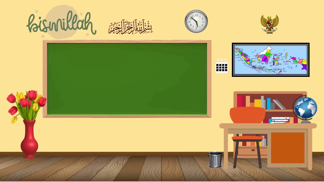 Background Animasi  Ruang  Kelas  YouTube