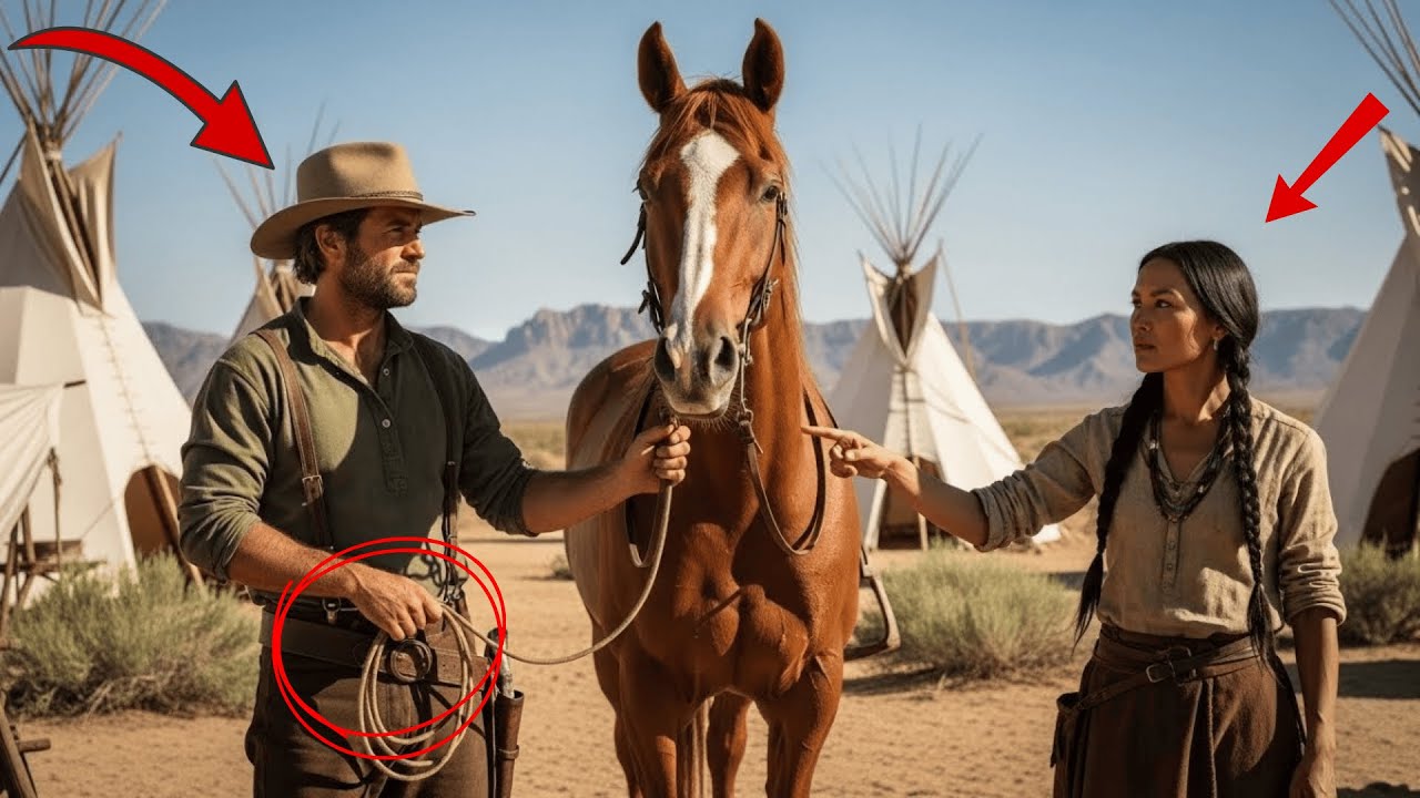 La donna Apache disse: «Posso curare il tuo cavallo, ma a una condizione...» Il cowboy paralizzato.