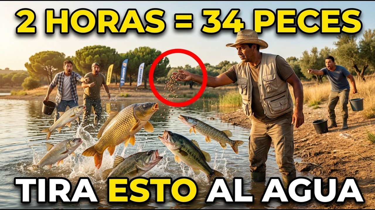 Pesqué 34 Peces En 2 Horas — El Secreto Por El Que Me Echaron Del Torneo