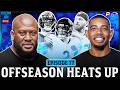 REACTION to DJ Moore trade to Bills, Pittman Jr. to Pittsburgh? Maxx Crosby DRAMA | Deebo &amp; Joe