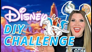 Crafted Disney Diy Challenge Woverthemoony Hercules Inspired Crafts