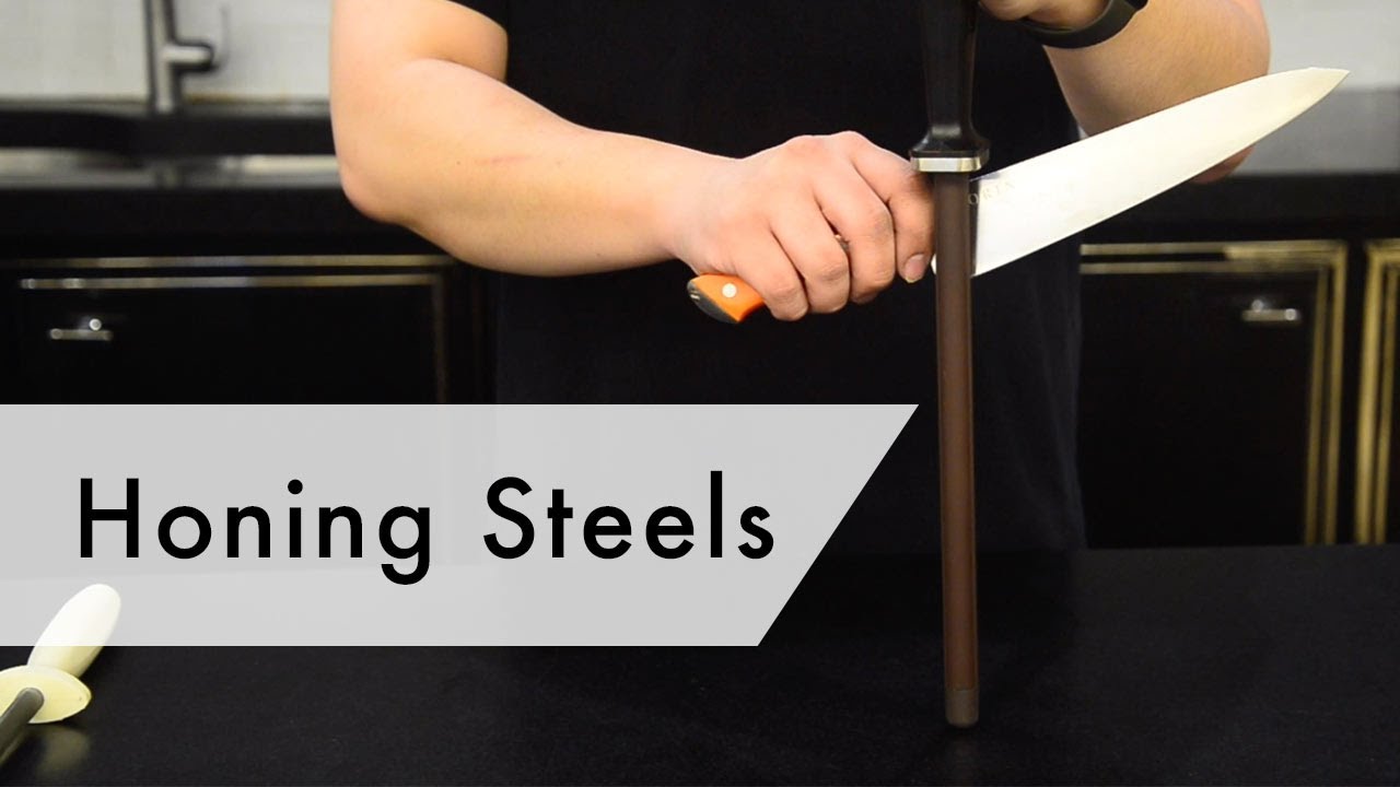 Honing steel or sharpening steel: the difference