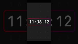 Modern Digital Clock | Digital clock using HTML, CSS, and javascript screenshot 1