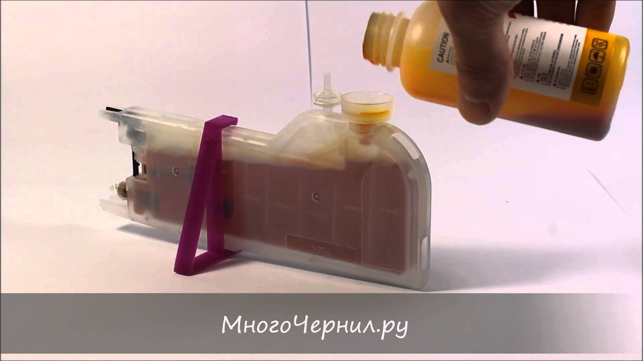 Заправка перезаправляемых картриджей (ПЗК) для Brother LC1240/LC1280 в платформе B-Forma