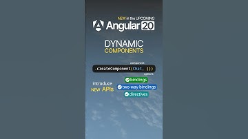 New APIs in the Upcoming Angular 20 for Dynamic Components #angular20 #angular