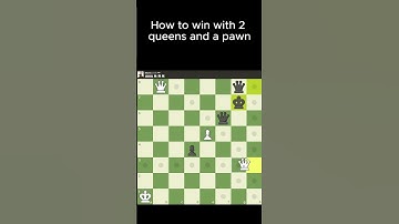 How to win with two queens and a pawn