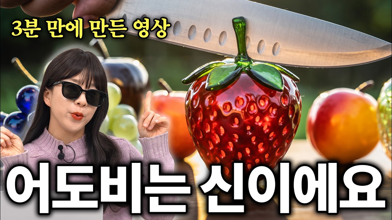 어도비는 신이에요...