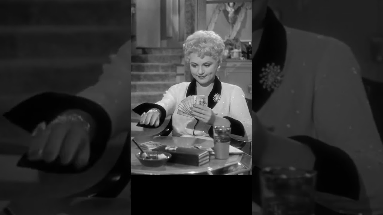 Gin Rummy with Attitude! Judy Holliday, 1950