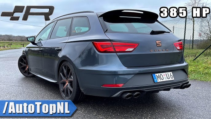 Seat Leon Cupra R ST REVIEW on AUTOBAHN [NO SPEED LIMIT] by