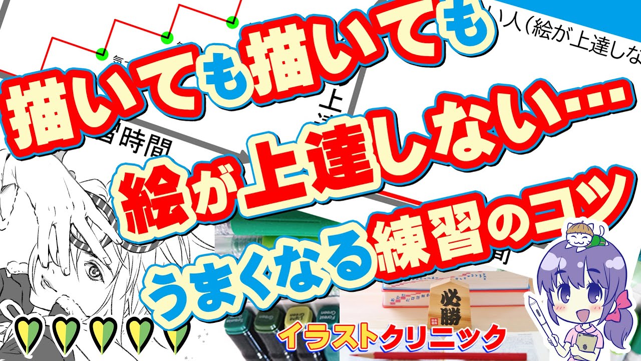 描いても描いても絵が上達しない うまくなる練習のコツ Youtube