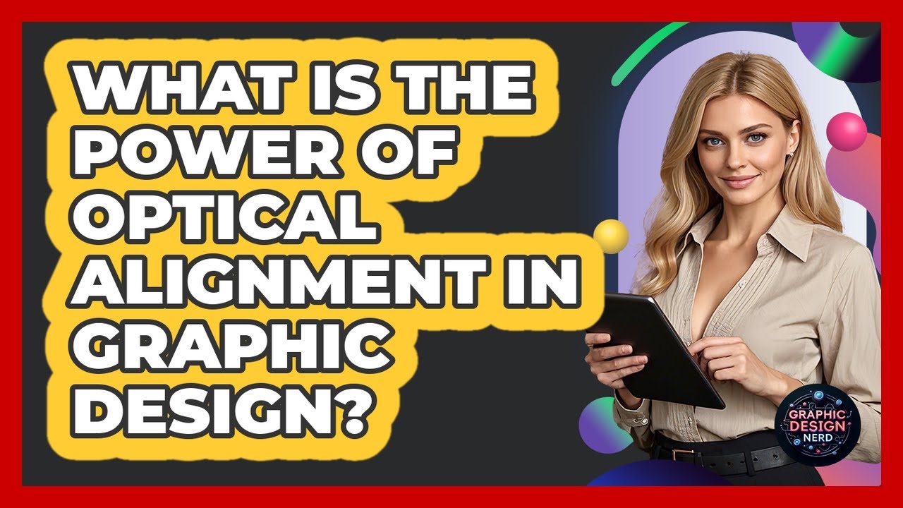 What Is The Power Of Optical Alignment In Graphic Design? - Graphic Design Nerd