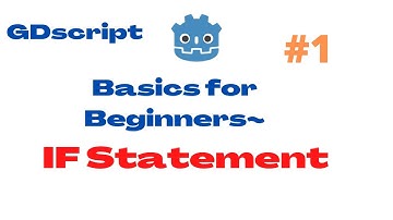 Lets Learn how to code! | What is an IF statement? Using GDscript/Python