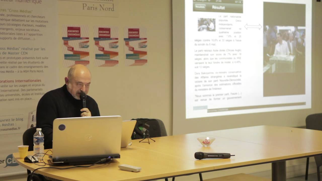 Master CEN / Rencontres crossmedias 2013 / Denis Teyssou - AFP