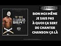 Toone   quoi a sert audio  lyric officiel