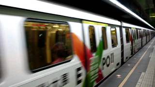 台北捷運C321型[2011台北世界設計大展]彩繪車進站(永春).avi