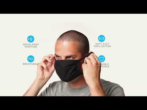 How To Use Your Hanes Cloth Face Mask