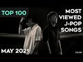 [TOP 100] Most Viewed J-Pop Songs &ndash; May 2021