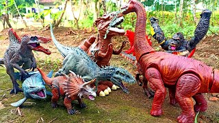 Download Lagu Dinosaurus Jurassic World Dominion: t-rex/ Brachiosaurus/ Brontosaurus/ Stegosaurus/Godzilla/Gorilla MP3