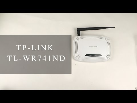 Распаковка TP-LINK TL-WR741ND