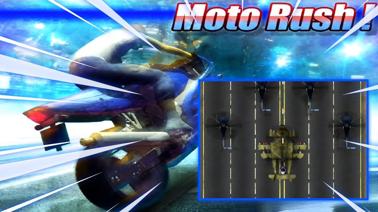 Moto Rush [Flash Player] - Motorcycle Combat-  Gameplay Walkthrough - Old PC Games