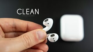 Best Way to CLEAN AirPods & Fix Volume Issues!