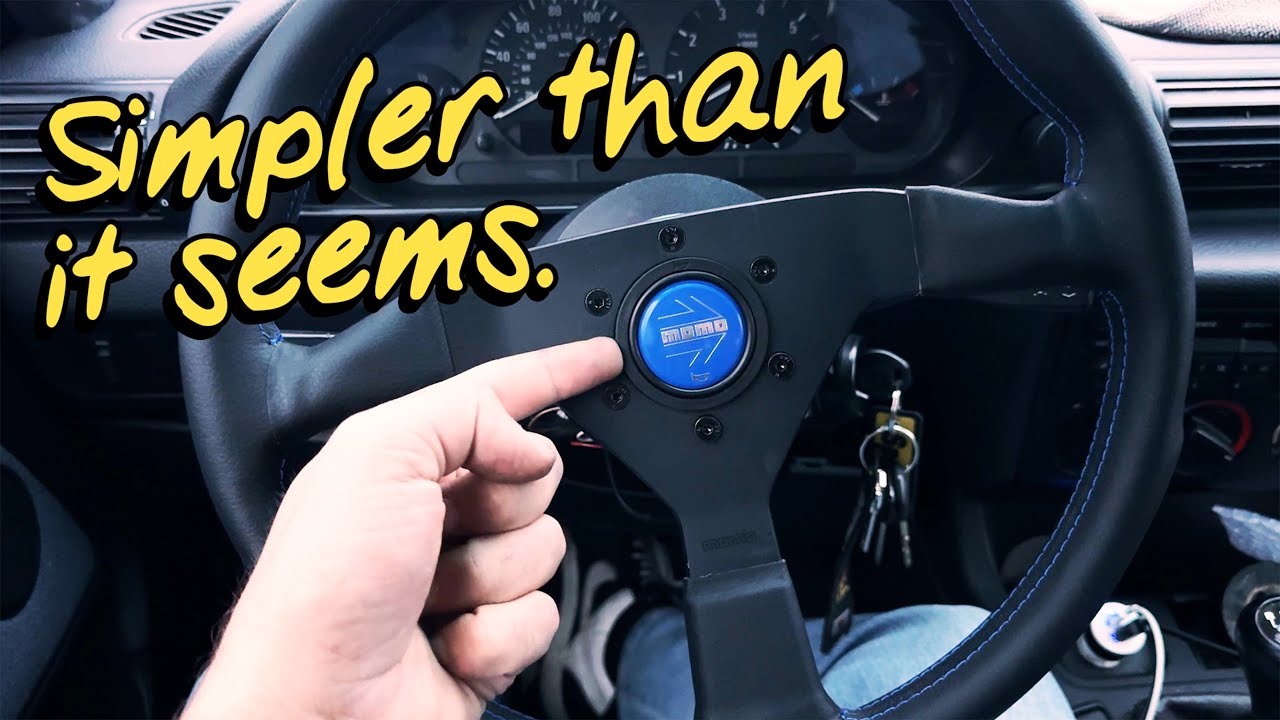 Ремонтирую быстросъемный клаксон на своем BMW E36!