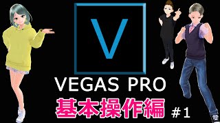 (初心者）VEGAS PRO ♯1基本操作編