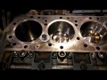 How To Rebuild A Diesel Engine Part 4.  Deck Prep, Piston Packs, And Rod Bearings.  Cat C13.
