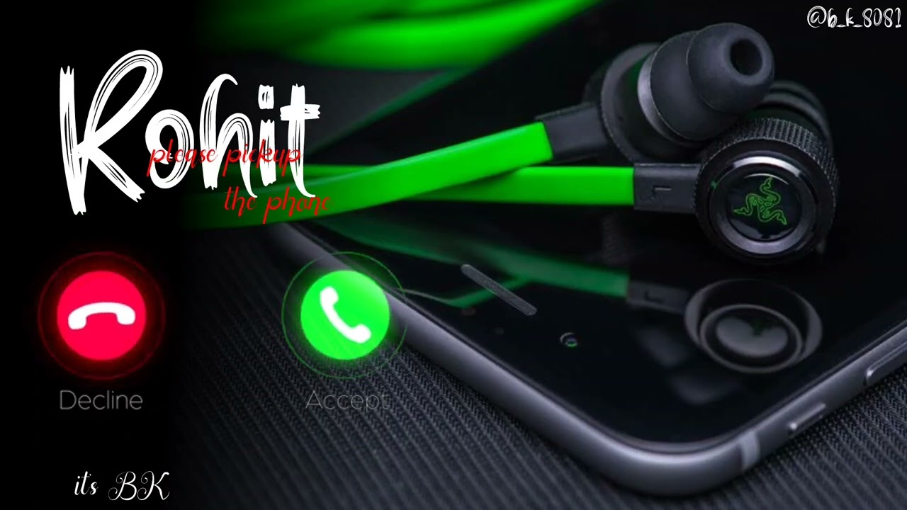 Name Ringtone ( Rohit ) Rohit please pickup the phone 🎶  Trending Instagram Ringtone | BGM Music