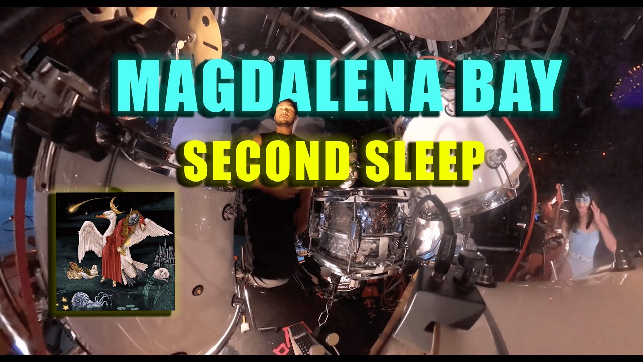 Magdalena Bay - Second Sleep (LIVE) - [DRUM CAM]