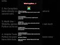 #What is python #programinglanguage#engineering