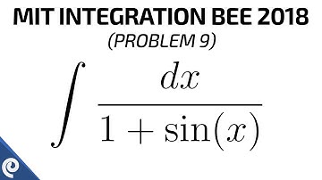 MIT Integration Bee 2018 Qualifying Exam (Problem 9)