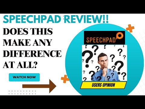 SPEECHPAD Review-Does This Transcription PLATFORM Deliver REAL VALUE Or NOT??See(WATCH Before use)