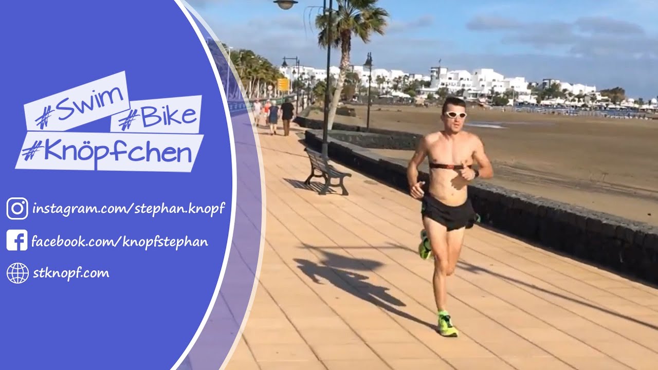 Trainingscamp Lanzarote / März 2017 / Lauftraining Stephan Knopf