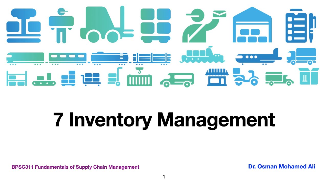 7 Inventory Management إدارة المخزون