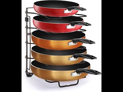 Rack Holder Stand Plate Dish lid Tray Utensils cookware Cupboard