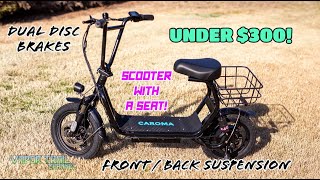 Caroma P1  A $300 Hybrid Scooter That's Actually Good (AND FUN!)