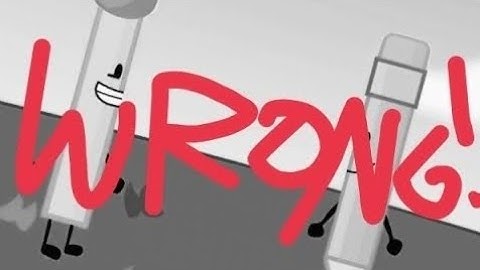 Everything Wrong With BFDI 1a [REUPLOADED]