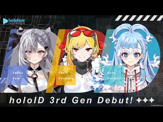 【#holoID03】Ready to save the day! [hololive Indonesia Gen 3 Debut PV]のサムネイル