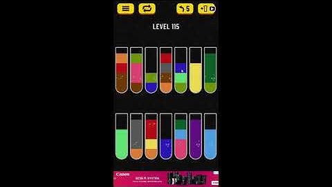 Water Sort Puzzle Level 115