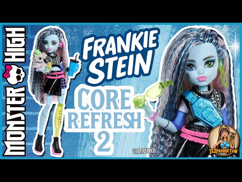 REVIEW MONSTER HIGH FRANKIE STEIN CORE REFRESH 2