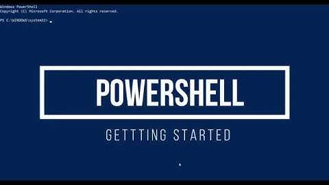 05 Powershell Basics in Telugu