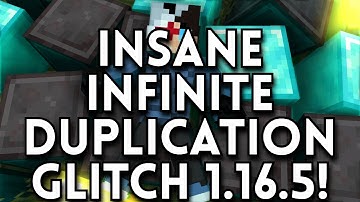 INSANE Minecraft 1.16.5 Duplication Glitch (April Fools)