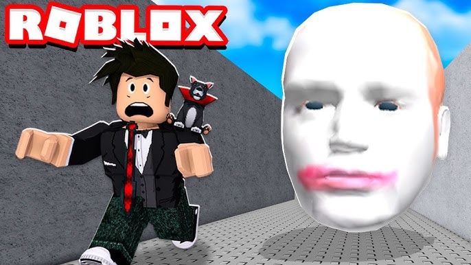 ROBLOX A Revolta das cabeças! ROBLOX (Escape Running Head) 