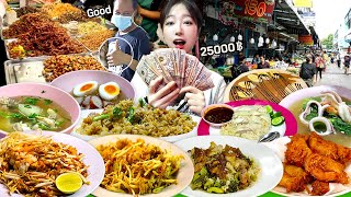 Challenge to Spend 750 USD on Bangkok Street Food! Thai Night Market Mukbang