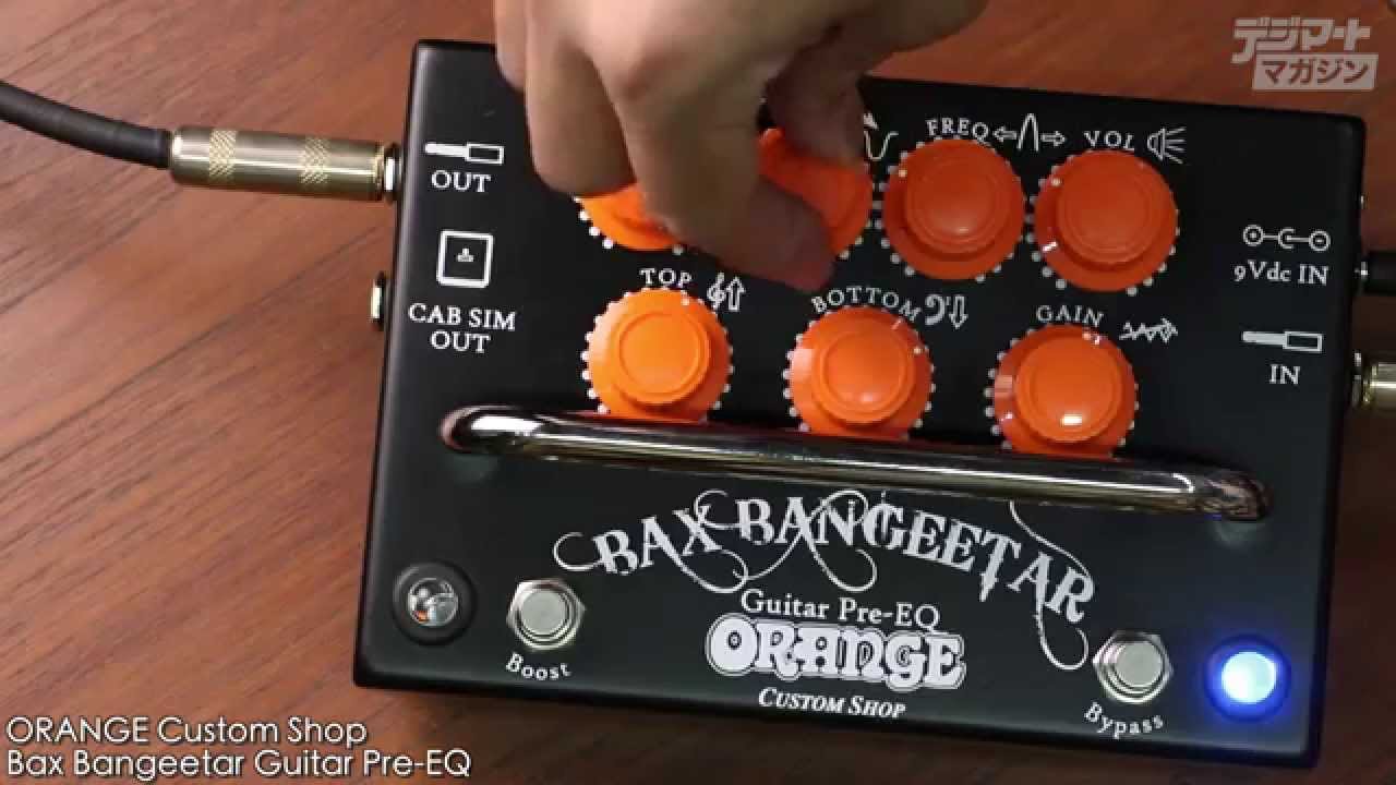 BAX BANGEETAR Guitar Pre-EQ (BLACK)