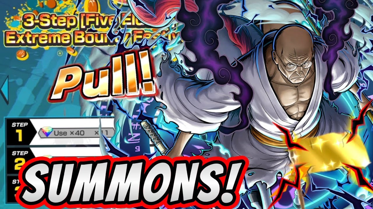 SUMMONS EM BUSCA DO NOVO EXTREME GOROSEI NUSJURO! NO ONE PIECE BOUNTY RUSH! DEU BOM?