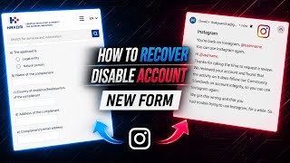 HOW TO RECOVER DISABLED INSTAGRAM ACCOUNT BY JACKY ENTERS 😎❤️‍🔥